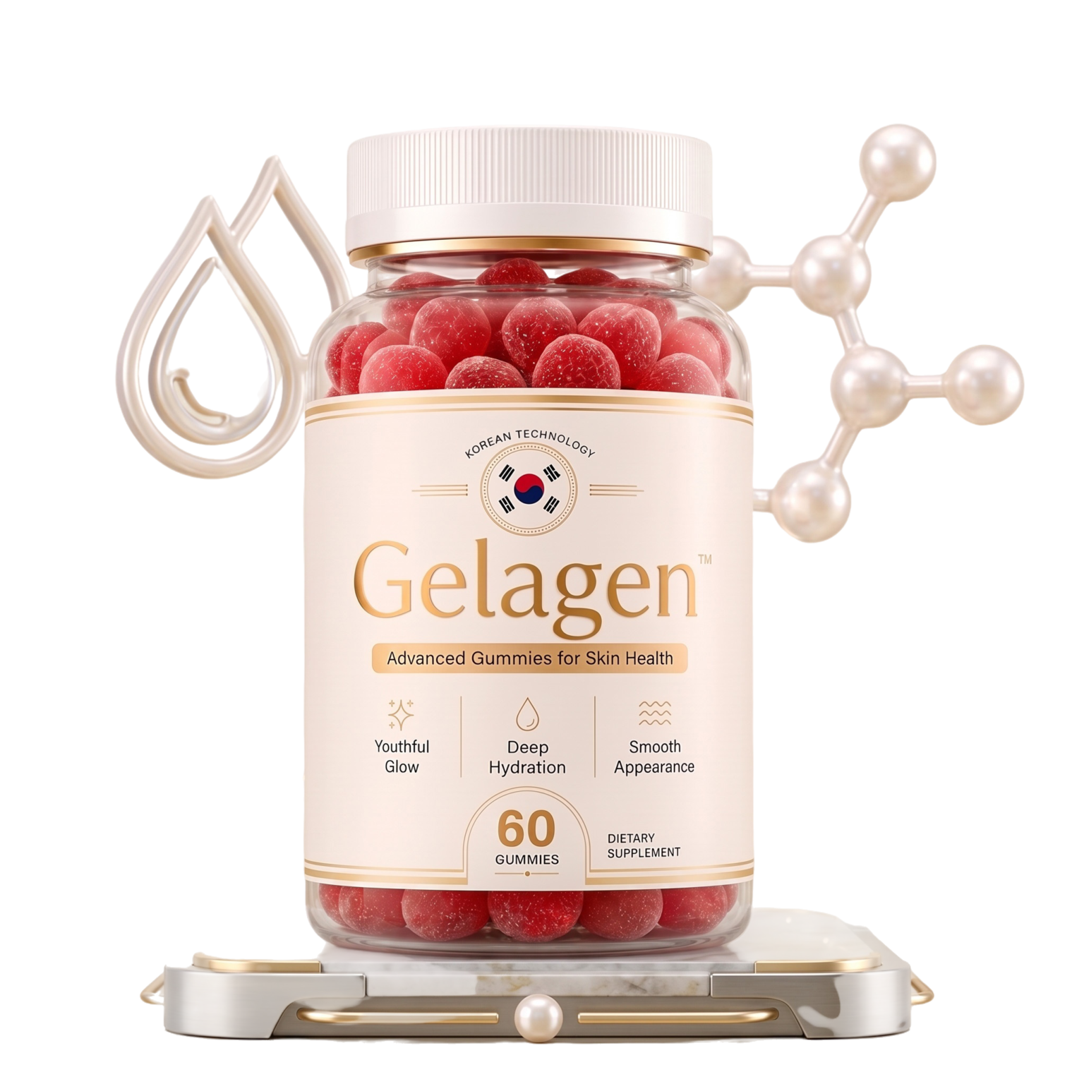 Gelagen Advanced Gummies for Skin Health